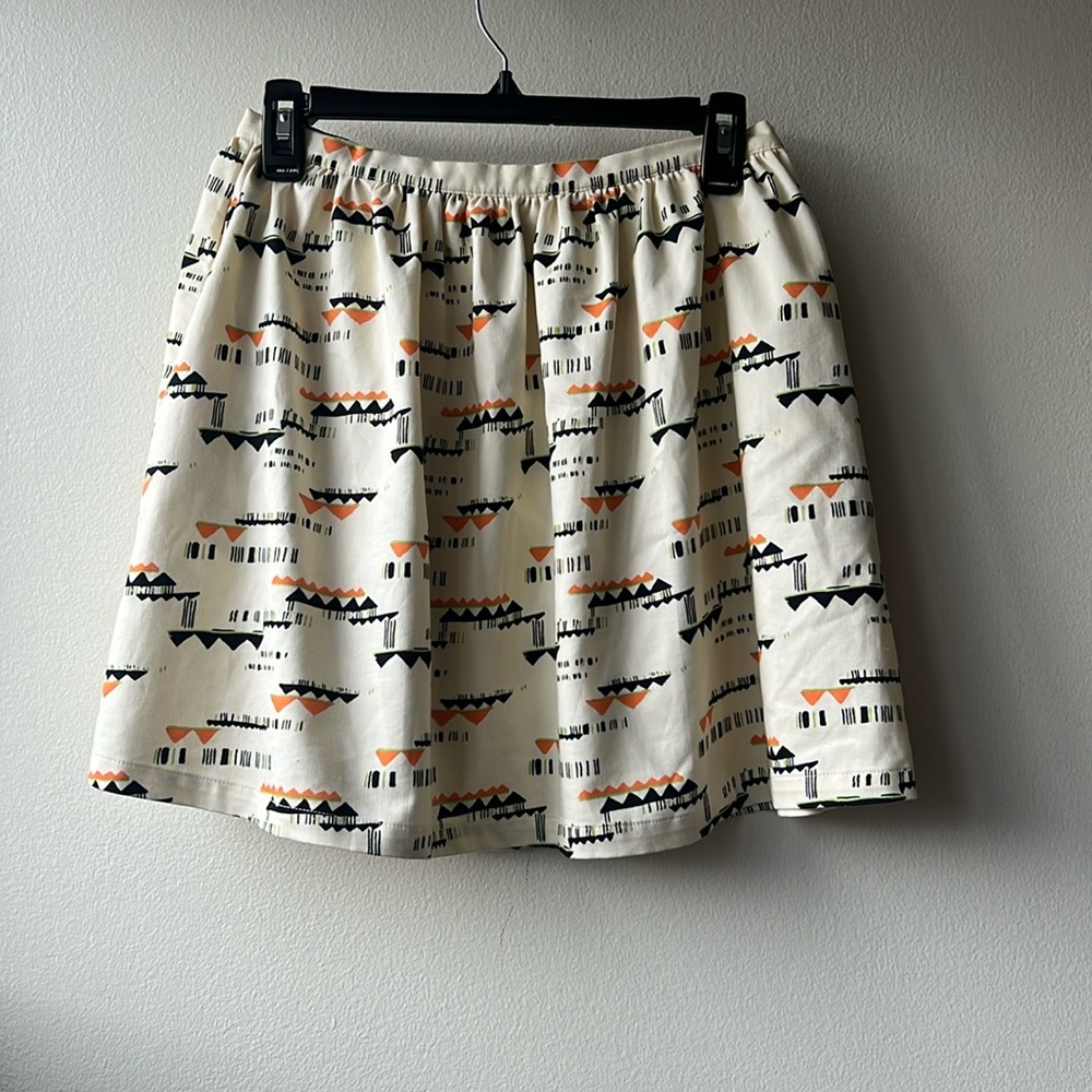 PJK Patterson J. Kincaid Geo Ralin Skirt Size Small FLAW